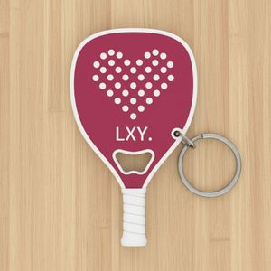 Llavero de Silicona con Forma de Raqueta de Pádel, Tamaño Personalizado, Recuerdo de Evento Deportivo, Duradero, Calidad Superior, el Mejor con Relieve 3D - Product Image 5