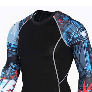 Vêtements de sport d'extérieur en gros, logo personnalisé, vêtements de compression pour l'entraînement, fitness, yoga, coton, gym, ensembles respirants à séchage rapide en 2 pièces - Product Image 6