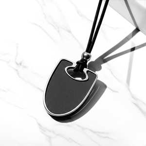 Titanium Steel <b>Cross</b> Pendant with Adjustable Rope <b>Chain</b> for <b>Men</b> and Boys - Product Image 2