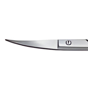 Ciseaux chirurgicaux dentaires universels manuels à coupe de fil, ciseaux courbés à manche doré, micro-ciseaux dentaires pour gencives, certifiés CE Classe I - Product Image 6