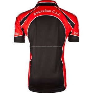 GAA High Performance Soccer Wear 100% Poliéster Diseño sólido Manga corta Estilo de conjunto de jugadores - Product Image 2