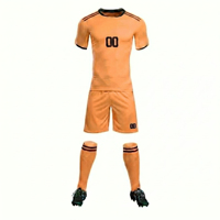 Seragam Sepak Bola Terbaru Bahan Bernapas Cepat Kering Set Seragam Tim Kustom Ringan Olahraga Sepak Bola Unisex Seragam Sepak Bola OEM
