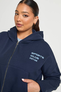 Tissu en coton polaire d'hiver non doublé de haute qualité, respirant, sweat à capuche surdimensionné pour femme, épaules tombantes, streetwear personnalisé - Product Image 3