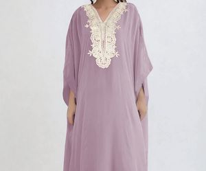 2026 Trendy Beautiful Dubai Embroid Kaftan for Women Hand Work Kaftan Traditional Islamic Clothing and Accessory Designed - Product Image 2