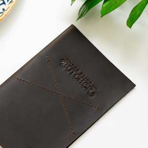 Tarjetero de Cuero Genuino Hecho a Mano de Lujo con Logotipo Personalizado, Regalo Promocional al por Mayor LBH-0225 - Product Image 3