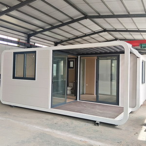 Vente en gros d'usine Maison <span class=keywords><strong>de</strong></span> <span class=keywords><strong>jardin</strong></span> 20 pieds 40 pieds préfabriquée mobile extensible en acier Cabine Apple Conteneur <span class=keywords><strong>de</strong></span> couchage pour hôtel - Product Image 5