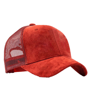 Gorra Trucker de Gamuza con Bordado 3D Personalizado de Alta Calidad 2026, Gorra de Malla de 6 Paneles con Tela de Lona para Uso en la Playa - Product Image 3
