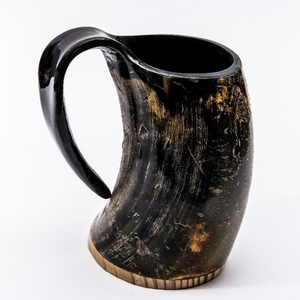 แก้วมักขัดควายฮอร์น100% งานแฮนด์เมดสไตล์สัตว์สินค้าหัตถกรรมธรรมชาติ - Product Image 1