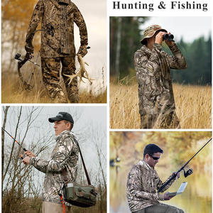 Camisetas de pesca con protección solar personalizables de secado rápido UPF 50+ de manga larga para pescadores en el océano - Product Image 5