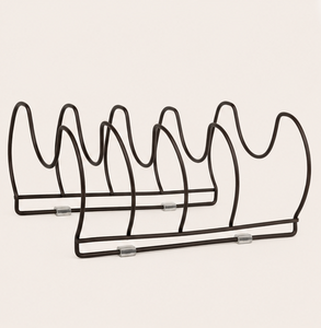 Heavy Duty Iron <b>Kitchen</b> <b>Storage</b> <b>Rack</b> for Pot and Pan Organizer Cookware Shelf and Pot Lid Holder for <b>Kitchen</b> Cabinet & Pantry - Product Image 6