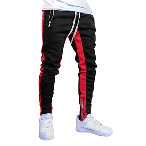 Wholesale Men's Sport <b>Joggers</b> Sweatpants 100% Cotton Gym Wear with Custom Label and <b>Stacked</b> Pattern Casual Style Hot Sale OEM - Product Image 1