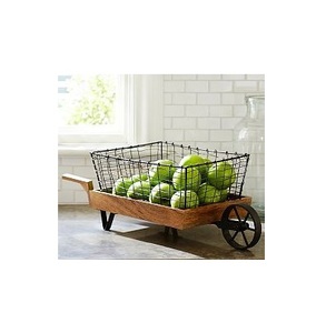 Cesta de Frutas Metálica Decorativa Resistente para Almacenamiento en la Encimera de la Cocina con Construcción de Hierro Duradero Resistente al Óxido - Product Image 4