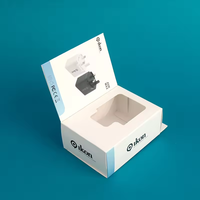 Boîte en carton pliable, petite boîte d'expédition, emballage pour colis postaux, boîte pour l'expédition de savon et de cosmétiques, boîte d'emballage personnalisée avec logo