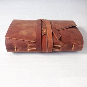 Premium Full Grain Genuine Leather <b>Journal</b> with Antique Deckle Edge Paper Hardcover Notebook Day Planner <b>Writing</b> Diary Gift - Product Image 3