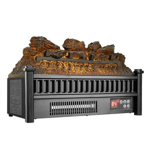 Inserto per Caminetto Elettrico da 20 Pollici con Telecomando, Stile Moderno, 5 Livelli di Luminosità della Fiamma Regolabili, Timer 24 Ore per Camper - Product Image 6