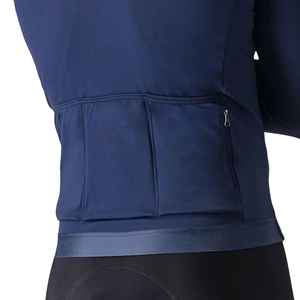Maillot de cyclisme unisexe personnalisé, taille adulte, coupe-vent, écologique, respirant, maillot de course à séchage rapide, confortable, manches longues - Product Image 5