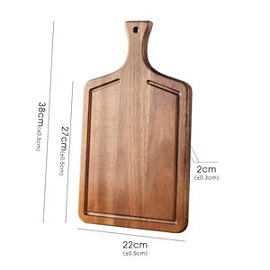 Planche à découper haut de gamme avec rainure pour les jus, poignée ergonomique, surface compatible couteaux, idéale pour couper, servir et décorer la cuisine - Product Image 5