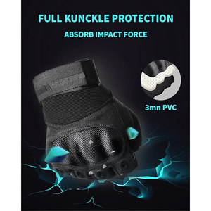 Gants de course pour moto, en polyester et nylon de qualité supérieure, imperméables, compatibles avec les écrans tactiles, antidérapants, avec protection renforcée de la paume, sécurisés - Product Image 5
