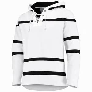 Sweat à capuche d'été personnalisable grande taille pour hockey sur glace, 100 % polyester, respirant, séchage rapide, antibactérien, nom d'équipe personnalisé - Product Image 3