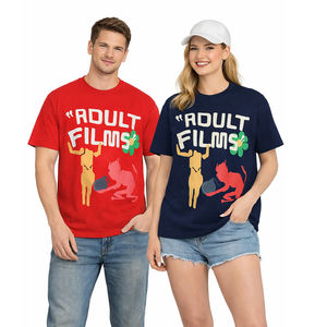 Camiseta Personalizada Unisex Vintage de los 90 con Estampado Gráfico Retro, de Algodón, Manga Corta, Estilo Casual Urbano, con Logotipo Personalizado - Product Image 1