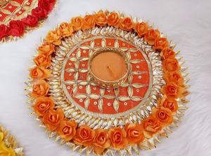 Traditionnel Multi Couleur Thé Lumière Titulaires Diwali Décor Faveur De Mariage Festive Cadeau Idées Décor À La Maison À La Main Deepak - Product Image 5