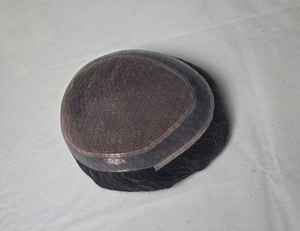 Peluca de Cabello Humano Remy para Hombre, Modelo Australia, con Sistema Capilar de Prótesis - Product Image 5