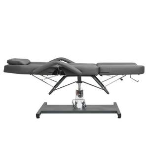 Table et lit de massage gris 70,9''x24,4'', taille réglable 34,3''-44,1'' - Product Image 4
