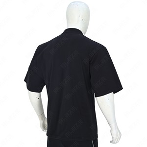 T-shirts Homme Personnalisés en Gros du Fabricant, 245g, Blancs, Épaules Tombantes, 100% Coton, Coupe Oversize, Grandes Tailles - Product Image 3