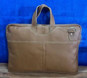 RABADA Genuine <b>Leather</b> <b>Messenger</b> <b>Bag</b> Large Zipper Closure Durable Pocket Design Men's Daily Use All Seasons Handmade Business - Product Image 2