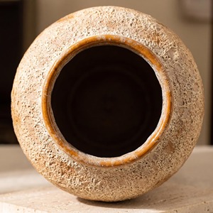 Rustic <b>Ceramic</b> <b>Vase</b> Set Matte Finish Handmade Tabletop Decor 8-16 Inches Vintage Style - Product Image 4