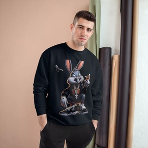 Men's Solid Cotton Crew Neck <b>Pullover</b> Sweatshirt Regular Fit Casual Autumn Wear Men's Premium Breathable Sweatshirts - Product Image 6