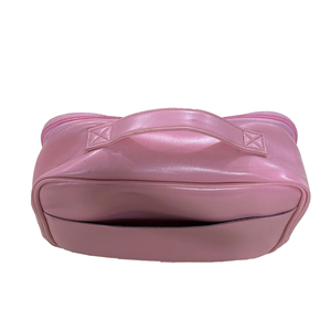 PU Leather and Transparent PVC Plastic Traditional Cosmetic Bag Makeup Organizer Travel Beauty <b>Case</b> - Product Image 3
