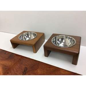 Wooden <b>Dog</b> <b>Bowl</b> Stand for Comfortable Feeding Promotional Pet Product - Product Image 1