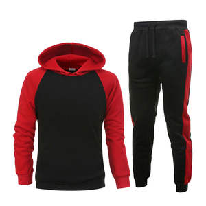 Survêtements décontractés pour hommes de qualité supérieure, ensembles de jogging à manches longues, ensembles de sweat-shirts et pantalons, 2 pièces, vente personnalisée - Product Image 1