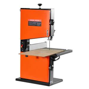 Scie à ruban de table pour le travail du bois de 9 pouces, moteur de 1/2 CV, hauteur de coupe maximale de 3,5 pouces, table en aluminium moulé de 11,8 x 11,8, machine à scier le bois - Product Image 1