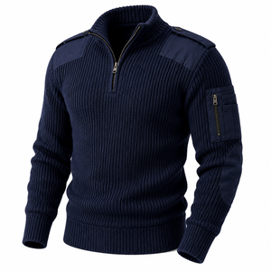 Pull tactique en laine respirant pour homme, hiver - Product Image 4