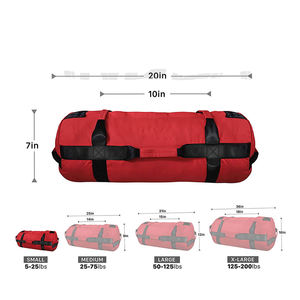 กระสอบทรายออกกำลังกาย Lamatex Sports LS-1040 สีแดง  กระสอบทรายหนักสำหรับฝึกซ้อม  ทำจากหนัง PU  รับสั่งพิมพ์สีตามต้องการ สำหรับการฝึกซ้อมมวย - Product Image 2