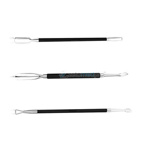 Pousse-cuticules professionnel en acier inoxydable pour salon de beauté, outil de manucure de marque privée - Product Image 2