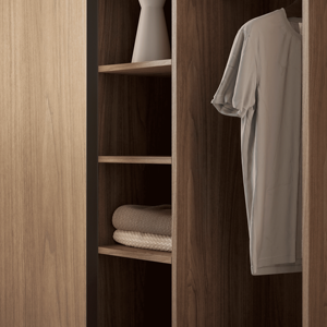 Armoire sur mesure JY Project en MDF, design européen, armoire autoportante, prête à assembler, meubles de chambre à coucher - Product Image 2