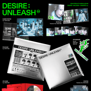 ENHYPEN DESIRE: UNLEASH (Versión ENGENE) (Aleatorio) CD Coleccionable Oficial de KPOP, Regalo del Grupo de Chicos Coreanos, Mercancía para Todas las Edades, 7 Versiones - Product Image 2