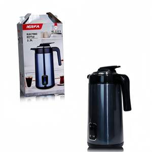 Hervidor Eléctrico Inalámbrico de Acero Inoxidable para el Hogar, Grado Alimenticio, 1500W, Apagado Automático, Capacidad de 2.3L, Protección contra Ebullición en Seco - Product Image 3