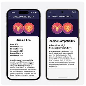 Aplicación Royalcraft Zodiac – Horóscopo diario, signos del zodiaco, guía de astrología y percepciones sobre la personalidad IOS/Android y MAC - Product Image 2