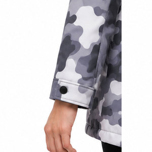 Abrigo Parka Cortavientos para Mujer con Capucha Decorada, Bolsillos Multifuncionales y Forro Cálido de Primera Calidad para Clima Frío - Product Image 4