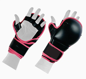 ถุงมือ MMA สำหรับฝึกซ้อม ออกแบบให้เปิดฝ่ามือ จับถนัดมือ ทนทาน ป้องกันแรงกระแทกได้ดี พร้อมแผ่นรองรับแรงกระแทก คุณภาพพรีเมียม - Product Image 4