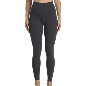 Leggings Largos sin Costuras de Cintura Alta, Cálidos, de Color Sólido, Tejidos, Elásticos, Transpirables, Suaves y Cómodos para Mujer, Ropa de Otoño - Product Image 1