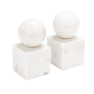 2026 Hot Selling Black Stone Durable and Heavy-Duty <b>Book</b> Ends for Hardback <b>Books</b> Marble Bookends for Heavy <b>Books</b> - Product Image 1