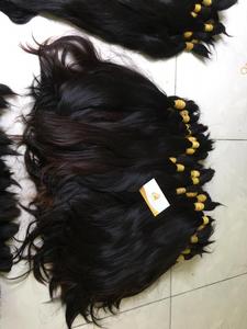 Meilleure vente Minh Khang Premium cheveux 100% cheveux vietnamiens vierges Super Double vrac 30 pouces étiré longueur cheveux humains - Product Image 5