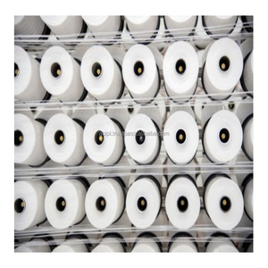 Hilo de Algodón Mercerizado de Primera Calidad Ne80s/2, Teñido, Textura Sedosa, Anti-Pilling, Ecológico, para Materia Prima Textil y Prendas de Vestir - Product Image 4