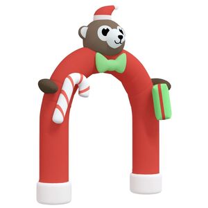 Arche gonflable multicolore pour décorations de jardin de vacances en plein air - Product Image 4