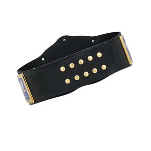 Ceinture de champion WWE avec sangle noire et design doré, titre personnalisable pour les fans et les collectionneurs - Product Image 6